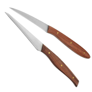 <span class=keywords><strong>Set</strong></span> di Coltelli per Intaglio Frutta Bochen, Utensili per Intaglio con Manico in Legno, Coltelli da Affettare per Attività all'Aperto - Product Image 6