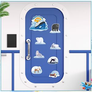 New Alaskan-Themed Cross-Border <b>Refrigerator</b> Magnets Including Cruise Ships Glaciers Animals Logo-shaped Door Magnets for Party - Product Image 3