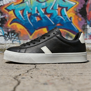 Zapatillas Casuales de Diseño <span class=keywords><strong>para</strong></span> Mujer <span class=keywords><strong>con</strong></span> Parte Superior de Cuero Genuino, Entresuela de EVA y Suela Antideslizante <span class=keywords><strong>para</strong></span> Uso Diario y Estilo Urbano - Product Image 5