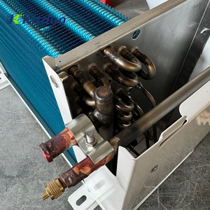 Enfriador de aire evaporativo de almacenamiento en frío industrial Kitdoo Control automático R134a <span class=keywords><strong>Motor</strong></span> de CA refrigerante para congelación rápida carne fresca - Product Image 4
