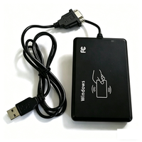 Lector de Tarjetas RFID de Escritorio RS232 de 125 KHz para Control de Acceso
