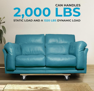 भारी शुल्क लकड़ी फर्नीचर बहुक्रियाशील मोवर्स वाहक आयताकार लकड़ी मंच 4 पहियों के साथ डोली - Product Image 6