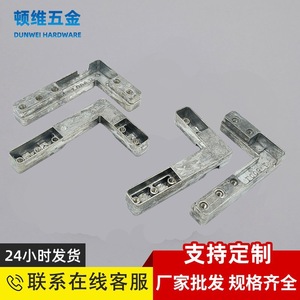 Support d'angle en aluminium Autonomy, connecteur à angle droit 18° pour portes, fenêtres et accessoires de quincaillerie - Product Image 5