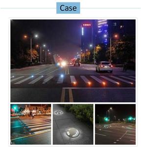 Balise LED filaire en aluminium à visibilité 360° avec avertissement routier pour les intersections, les rond-de-cinture et les îlots de circulation, indice de protection IP68 - Product Image 6