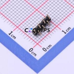 X1311WVS-07J-C18D42R1 Pin Header SMD,P=1.27mm Connector ( Pin Structure: 1x7P )( Pitch: 1.27mm )( Row Spacing: 1.27mm ) - Product Image 2