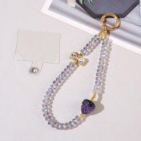Nouvelle Arrivée Chaîne de Téléphone 3D avec Nœud et Strass, Pendentif Décoratif Délicat pour Coque de Téléphone et Étui pour Écouteurs