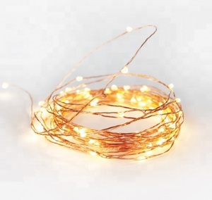 Scintillement gradateur usb cuivre fil batterie rideau décoratif chaîne led lumière solaire de noël a mené la lumière de ficelle - Product Image 2