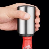 Elektrische duurzame aanpasbare roestvrijstalen wijn- en bierflesopener, premium kwaliteit, 100% getest, snelle levering aan huis