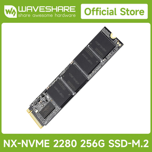 Waveshare NX M2 NVME 2280 128GB/256GB ไดรฟ์โซลิดสเตทความเร็วสูง หน่วยความจำแฟลช 3D TLC คุณภาพสูง อินเทอร์เฟซ PCIe Gen3*4 รุ่น K663 - Product Image 4