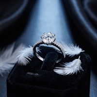 Bague de fiançailles minimaliste Moyu Jewelry en argent sterling 925 avec certificat Gia, moissanite VVS pour femmes