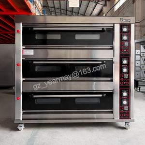 Four de rôtissoire de boulangerie à gaz à <span class=keywords><strong>prix</strong></span> compétitif pour l'industrie de la boulangerie four à pizza four à plate-forme électrique pour la cuisson des croissants - Product Image 6