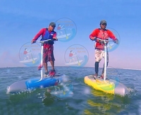 Pédale gonflable pour adulte, vélo d'eau, vélo d'eau simple, bateau à pédales