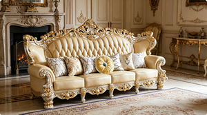 Nuevo Sofá <span class=keywords><strong>Cama</strong></span> en Forma de L Tradicional Europeo Americano de Alta Gama Shunchi 2026, Personalizado, para Tres Personas, de Madera de Caucho y Cuero, en Diversos Tamaños - Product Image 5