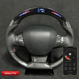 Volante <span class=keywords><strong>Deportivo</strong></span> de Fibra de Carbono Real con Control por Aplicación y LED de Velocidad/RPM para <span class=keywords><strong>Peugeot</strong></span> 308 408 <span class=keywords><strong>RCZ</strong></span>, Gran Venta - Product Image 3