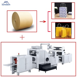 Sacs en papier kraft, haute qualité, pour fabrication des emballages alimentaires, avec couvercle en V et fond pointu, fabrication artisanale, 50 unités - Product Image 4