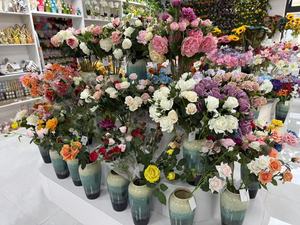 1 pièce <span class=keywords><strong>de</strong></span> roses artificielles séchées, fleurs réalistes au toucher réel, faites à la main, longue durée, pour mariage, Noël, Saint-Valentin - Product Image 4
