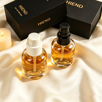 Flacon pompe en verre transparent de 35 ml pour huile essentielle, sérum, soins de la peau, flacons pulvérisateurs en verre, huile essentielle, tonique, rechargeable