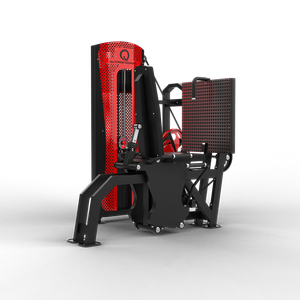 Machine de presse à jambes assise QLI QPALP74 en acier robuste avec sélecteur de poids, équipement de fitness commercial pour salle de sport - Product Image 1