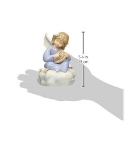 Bonito porcelana, você coloca música no meu coração musical anjo estatueta, 5-1/8 polegadas - Product Image 2