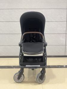 <span class=keywords><strong>Poussette</strong></span> de luxe 3 en 1 <span class=keywords><strong>avec</strong></span> siège auto et <span class=keywords><strong>nacelle</strong></span> pliable, cadre en alliage d'aluminium personnalisé en usine, conforme à la norme EN1888, de bonne qualité - Product Image 2