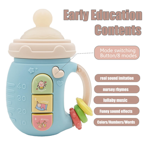 Juguete de Comodidad para Bebés, Sonajero Musical con Luces Intermitentes para Bebés de 18+ Meses, Juguete Educativo Temprano para Recién Nacidos - Product Image 2