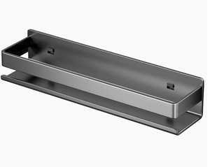 Étagère murale moderne et élégante en acier au carbone pour le rangement des assaisonnements, idéale pour la cuisine, la salle à manger, le salon, la chambre, la maison, le bureau, l'hôpital - Product Image 1
