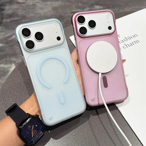 Coque de luxe translucide demi-cadre pour iPhone 18 Pro Max 18 Pro 17 Pro Max, compatible charge sans fil et magnétique - Product Image 3