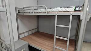 Производство и поставка высококачественных алюминиевых двухъярусных кроватей: прочная конструкция, устойчивая к царапинам поверхность, компактное решение. - Product Image 5