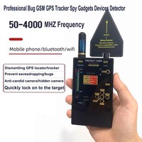 Détecteur intelligent anti-espionnage IA : Balayage automatique pour caméras cachées, enregistreurs audio, traceurs GPS – Protecteur de confidentialité portable pour Airbnb