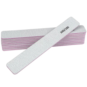 ตะไบเล็บทรงสี่เหลี่ยมผืนผ้า 100/180 จัมโบ้ ลายม้าลาย สำหรับเล็บอะคริลิค - Product Image 6