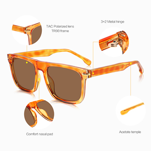 Gafas de sol polarizadas con montura CP Retro Vintage 2025 para hombre, gafas de sol clásicas para exteriores, gafas de sol Unisex - Product Image 6