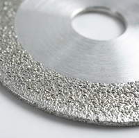 Disque de découpe diamanté pour verre et jade, nettoyage rapide des fissures, coupe sèche et humide