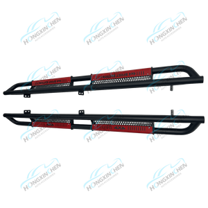 อุปกรณ์เสริมรถยนต์ขับเคลื่อน 4 ล้อ บาร์ข้าง บันไดข้าง รางกันกระแทกเหล็ก สำหรับ Isuzu D-Max Tacoma NP300 ปี 2009-2020 - Product Image 3