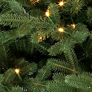 Árbol de Navidad Artificial de PE Puro con Luces LED Blanco Cálido, Decoración Ecológica (Sin Valla) - Product Image 3
