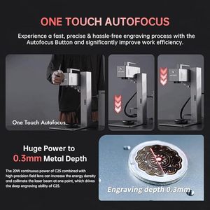 DAJA C2 Jewelry Gold Silver Pendants Rings Necklace Laser Engraving Marking <b>Cutting</b> <b>Machine</b> Jewelry Laser Engraving <b>Machine</b> - Product Image 3
