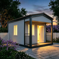 Maison conteneur préfabriquée détachable de 20 pieds – Espace de vie modulaire moderne pour campement, bureau, villa ou usage en zone isolée