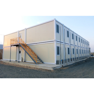 Casas prefabricadas de contenedores desmontables, paquete plano de montaje fácil rápido, edificio de oficinas de garaje de una habitación, diseño moderno certificado ISO9001 - Product Image 1