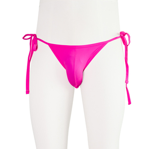 Slip <span class=keywords><strong>de</strong></span> <span class=keywords><strong>bain</strong></span> sexy pour <span class=keywords><strong>homme</strong></span>, taille basse, avec cordon <span class=keywords><strong>de</strong></span> serrage sur les côtés, peut être adapté - Product Image 6