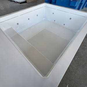 Bahçe aile yüzmek Spa buz soğuk dalma havuzu küvet Overflower fiberglas zemin üstü yüzme havuzu ile şezlong - Product Image 2