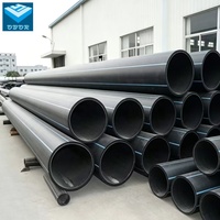 Tuyau en PEHD PE100 pour boues minières, diamètres DN110mm-DN630mm, résistant à l'usure, pour le transport des résidus miniers
