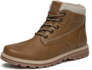 Botas de Senderismo <span class=keywords><strong>Mishansha</strong></span> para Invierno, Impermeables, Antideslizantes, Cómodas, de Microfibra y Cuero, para Hombres y Mujeres, para Actividades al Aire Libre - Product Image 3