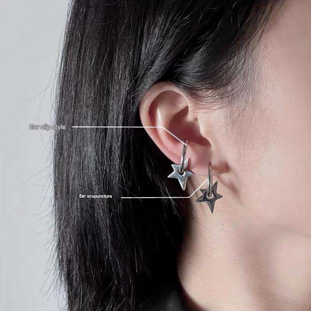 Boucles d'oreilles Acier