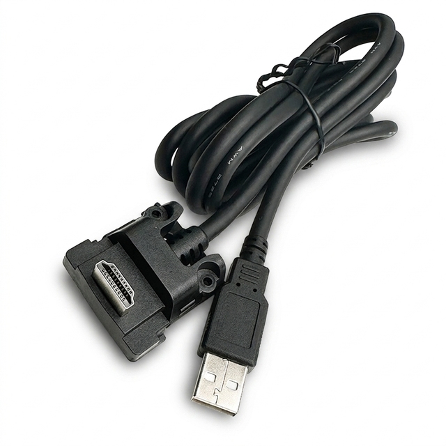 Black 2M Payment Terminal USB Cable for Ingenico POS Terminal System Machine Equipment