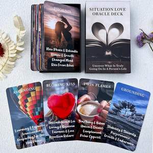 Impression personnalisée 78 cartes de <span class=keywords><strong>tarot</strong></span> au meilleur prix Oem Cartes de <span class=keywords><strong>tarot</strong></span> colorées de haute qualité <span class=keywords><strong>à</strong></span> impression personnalisée - Product Image 6