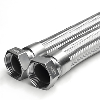 Tuyau de plomberie flexible en acier inoxydable 304/316 tressé
