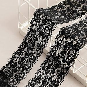 Cinta de Encaje Negra para Cajas de Regalo, Ramos de Boda, Guantes, Lazos para el Cabello, Velos, Accesorios para Vestidos - Product Image 2