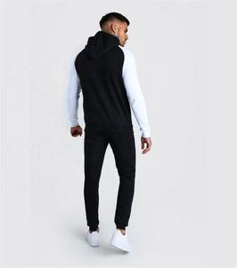 Nouveau design de mode en gros meilleure vente survêtements en polaire d'hiver pour hommes vêtements de sport jogging 2 pièces ensembles sweats à capuche joggers - Product Image 4