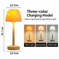 Lampe de table à projection d'étoiles avec ondulations d'eau rotatives, télécommande, variateur d'intensité, veilleuse créative pour la maison, cadeau d'anniversaire