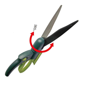 <span class=keywords><strong>Tijeras</strong></span> cortacésped de 13,5 pulgadas, cortacésped rotativo manual de acero de alto carbono - Product Image 5