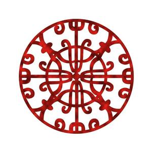 Assiettes en porcelaine d'os en céramique ancienne de Style européen rouge d'approvisionnement d'usine assiette de fruits de salade de Dessert de Steak bon marché pour le service à la maison - Product Image 3